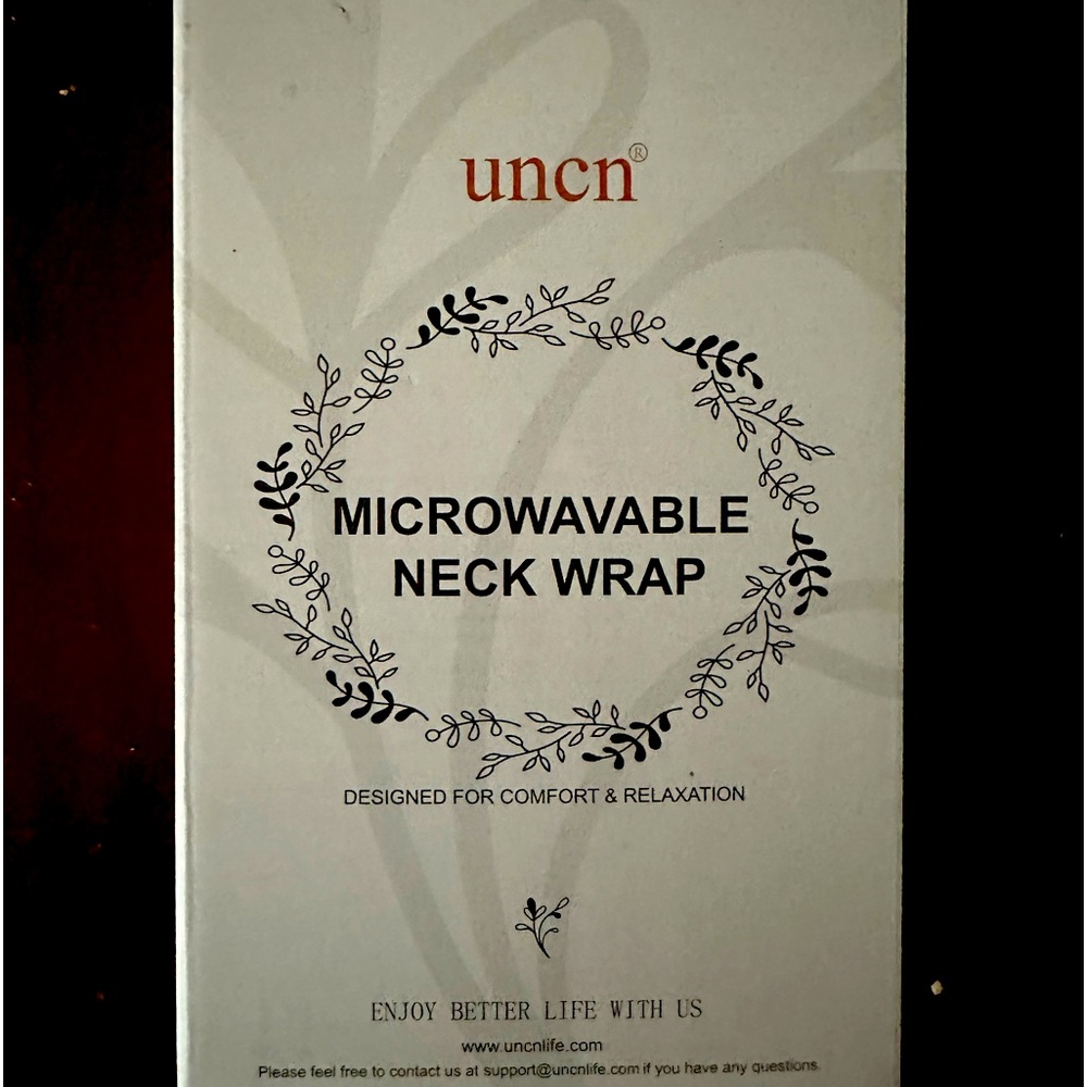 Microwavable Neck Wrap